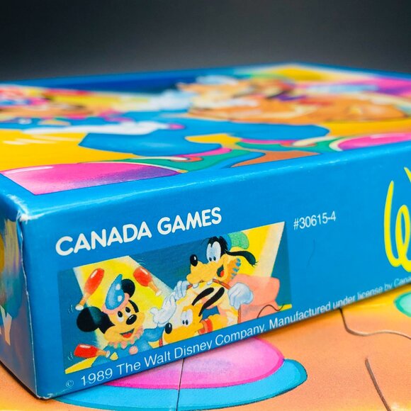 Vintage 1989 Mickey Mouse & Goofy Circus Show Jigsaw Puzzle - 48 Pcs COMPLETE - Picture 7 of 10